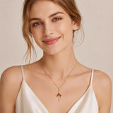 14K Gold Plated Cross Pendant Necklace Faith Jewelry Gift for Women