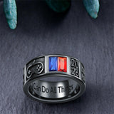Sterling Silver Birthstone Personalized Pattern High School College Class Ring