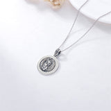 Sterling Silver Goddess Athena High Priestess Pendant Necklace