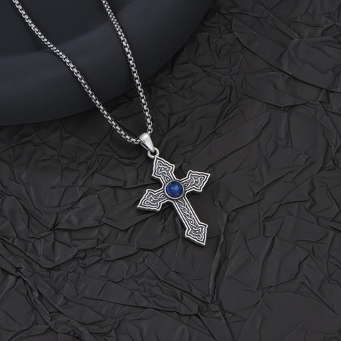 Sterling Silver Cross Pendant Necklace Christian Religious Jewelry Gifts for Anniversary