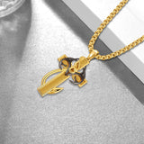 14K Gold Plated  Cross Necklace Religious Amulets Jewelry Gifts