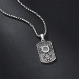 Sterling Silver Amulet Medal Viking Tree of Life Athena Lion Star of David Nefertiti Odin Raphael Pendant Necklace
