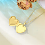 10K 14K 18K Solid Gold Heart Personalized Photo Starburst Cross Rose Wings Butterfly Turtle Celtic Pendant Necklace