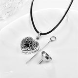 Pet Dog Celtic Urn Necklace Cremation Jewelry for Ashes Sterling Silver Paw Print Necklace Memorial Jewelry
