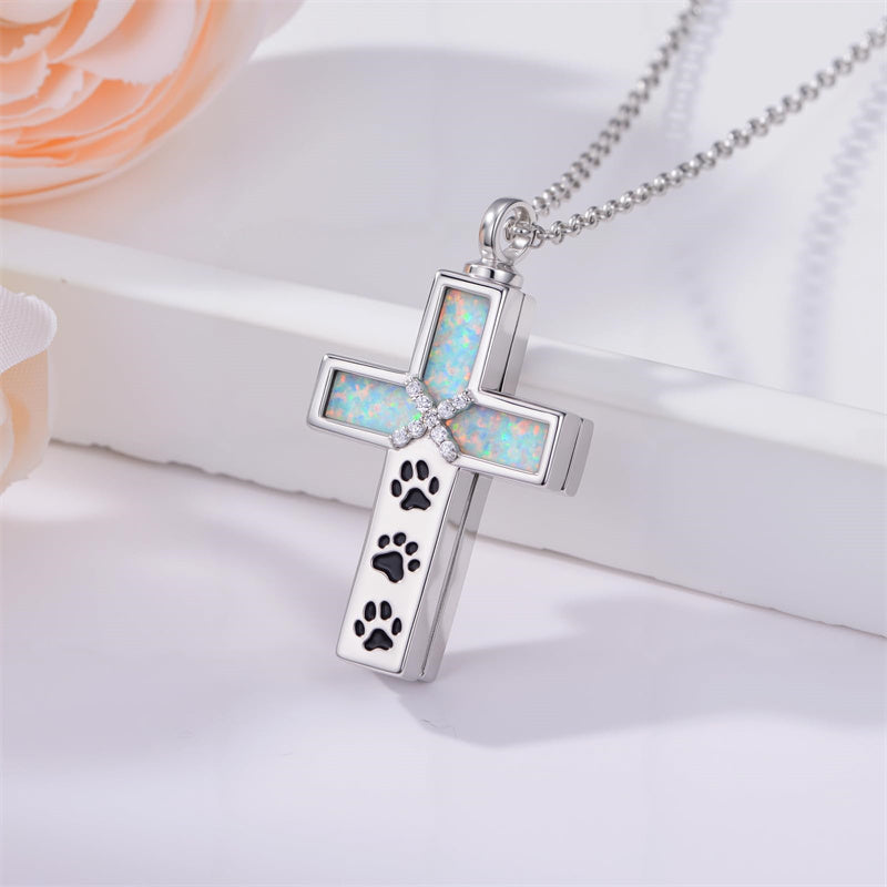 Sterling Silver Abalone Shell Opal Butterfly Dragonfly Tree of Life Pet Paw Cross Urn Necklaces for Ashes