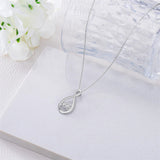 Sterling Silver 111 222 333 444 555 777 888 999 Infinity Angel Number Pendant Necklace
