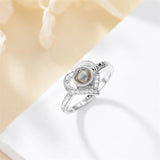 10K Gold 14K Gold 18K Gold Heart  Personalized Photo Engraved Ring