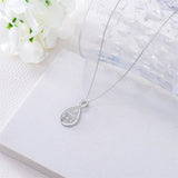 Sterling Silver 111 222 333 444 555 777 888 999 Infinity Angel Number Pendant Necklace
