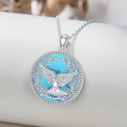 Sterling Silver Bald Eagle Dove Koi Fish Horse Pendant Necklace