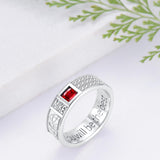 Sterling Silver 2025 Personalized Pattern Graduation Ring Gift for Graduates