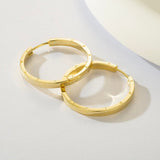 14K Gold Plated  Hoop Earrings for Women