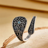 Sterling Silver Turquoise Vintage Adjustable Sunflower Dragonfly Butterfly Feather Tree of Life Spoon Ring