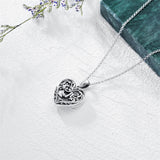 Father Daughter Necklace That Holds Pictures Photo Keep Someone Near to You Sterling SilverCustom Jewelry Personalized