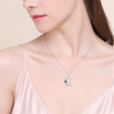Cat Necklace Sterling Silver Personalized 100 Cat Neckalce Jewelry Cat Gift for Women Girls and Cat Lovers