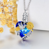 Urn Necklace for Ashes 925 Sterling Silver Hummingbird/Butterfly Cremation Jewelry Memorial Keepsake Pendant for Women