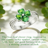 Sterling Silver 2-5 Birthstones Family Ring Gifts for Mother's Day