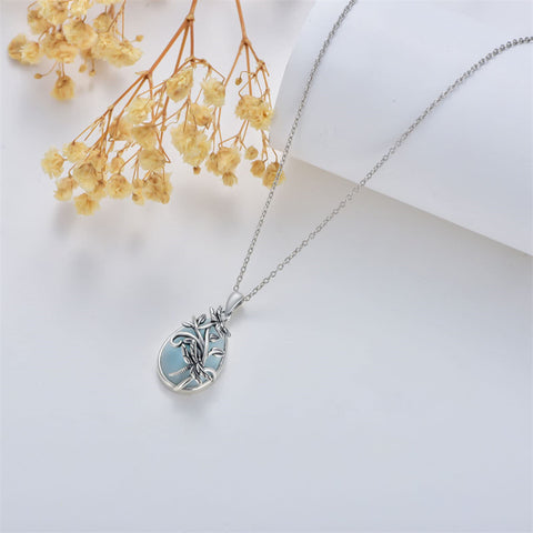 Sterling Silver Dragonfly Pendant Necklace