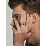 Sterling Silver Personalized Class Ring for Men