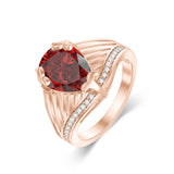 10K 14K 18K Gold 3CT Engagement Wedding Band Promise Ring for Men