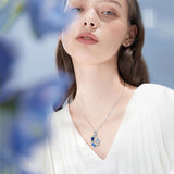 Sterling Silver Infinity Turtle Pendant Necklace