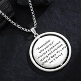 St Michael Necklace for Men Sterling Silver Amulet Pendant with 22+2 Inch Stainless Steel Chain Jewelry for Men & Women