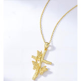14K Gold Plated Cross Pendant Necklace for Women