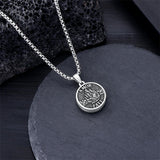 Sterling Silver Personalized Photo Memento Mori Pendant Skull Pendant Necklace