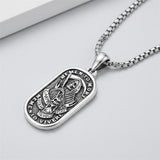 Sterling Silver Memento Mori Tree of Life Anubis Pendant Viking Amulet   Protection Pendant Necklace Egyptian Jewelry Christmas Birthday Gifts