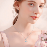 Cat Necklace Sterling Silver Cat Jewelry Cat Gift for Women Girls and Cat Lovers