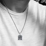 Sterling Silver Constellation Celestial Pendant Necklace