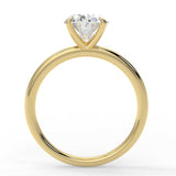 2ct 10K/14K/18K Gold Round Pear Oval Princess Cut Moissanite Engagement Ring
