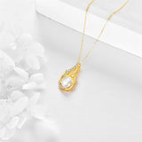 14K Gold Phoenix Necklace Gifts for Women Girls Yellow Gold Phoenix Pendant Necklace Jewelry Gifts