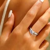 Copper Personalized Birthstone Engraved Class Ring for Women