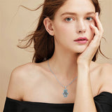 Sterling Silver Hamsa Tree of Life Viking Lion Butterfly Evil Eye Yin Yang Eye of Horus Pendant Necklace