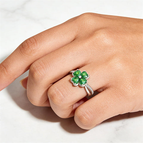 Sterling Silver 2-5 Birthstones Family Ring Gifts for Mother's Day