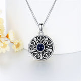 Sterling Silver Vintage I Love You in 100 Languages Photo Locket Necklace