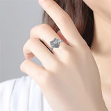 Butterfly  Urn Ring That Holds Loved Ones Ashes Sterling Silver  Keepsake Memorial Jewelry Cremation Rings for women