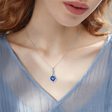 Sterling Silver Teardrop Urn Necklace Urn Necklace Keepsake Memorial Jewelry Gifts for Women Girls Men (with Filling Tool)
