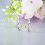 Sterling Silver Scorpion Leverback Earrings