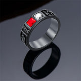 Sterling Silver Personalized Pattern Engraved Birthstone High School College Class Ring