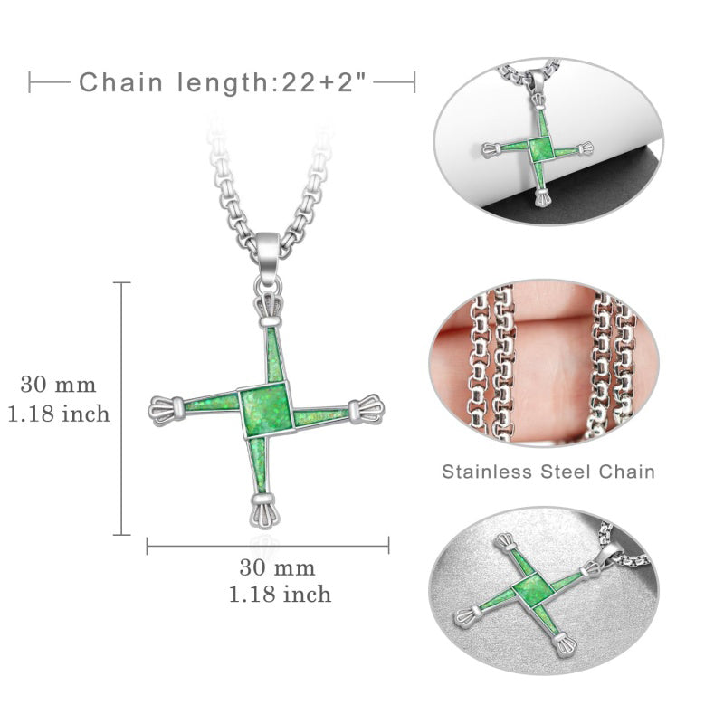 14K Gold Plated  Cross Necklace Religious Amulets Jewelry Gifts