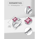 Sterling Silver 10K 14K 18K Gold Customizable Class Ring