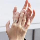 925 Sterling Silver Dragon Rings for Women Cute Open Adjustable  Ring Jewelry,Wrap Thumb Dragon Ring Christmas Gift for Girls