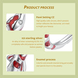 Sterling Silver Adjustable Rings Trendy  Fish Rings for Women and Girls