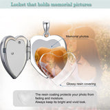 10K 14K 18K Gold Heart Personalized Photo Sunflower Pendant Necklace