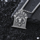 Sterling Silver Constellation Celestial Pendant Necklace