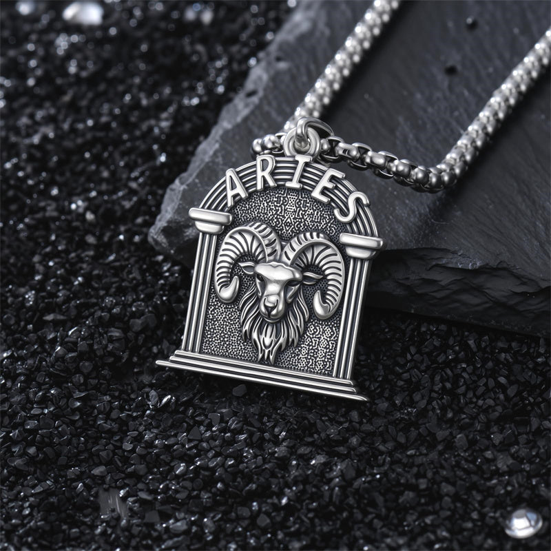 Sterling Silver Constellation Celestial Pendant Necklace