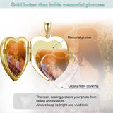 10K 14K 18K Solid Gold Heart Personalized Photo Starburst Cross Rose Wings Butterfly Turtle Celtic Pendant Necklace