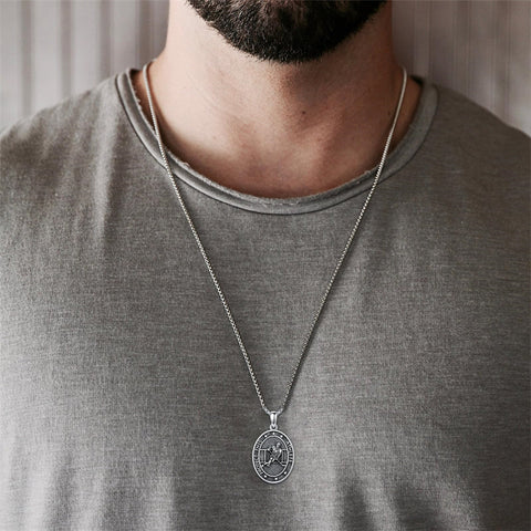 Sterling Silver Baseball Soccer Hockey Football Basketball Taekwondo Tennis Golf Runner Pendant Necklace