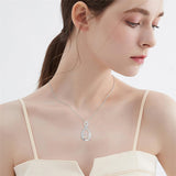 Sterling Silver 111 222 333 444 555 777 888 999 Infinity Angel Number Pendant Necklace
